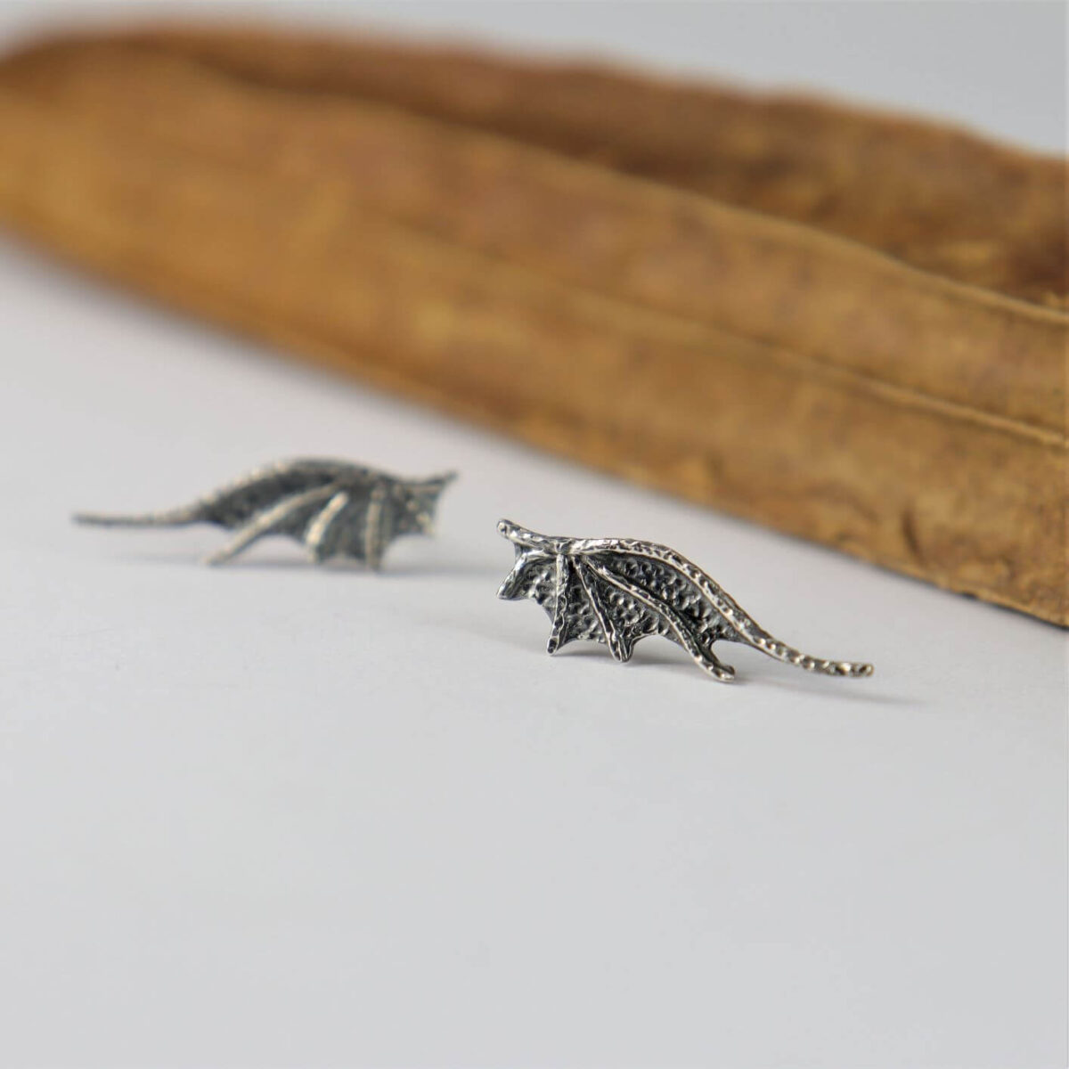 Kolczyki Long Dragon Wings Mini