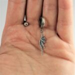 Asymetryczne kolczyki Long Dragon Wings Mini