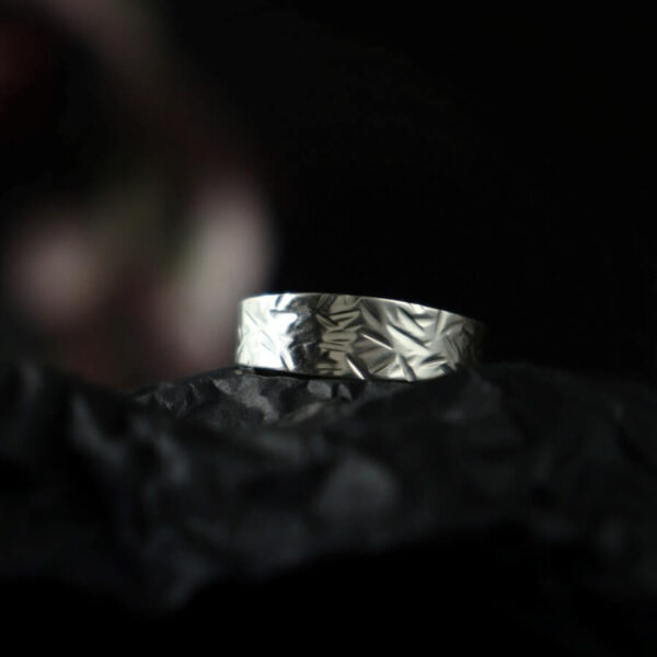 Pierscionek iskry ze srebra 925 pierścionek jak iskry