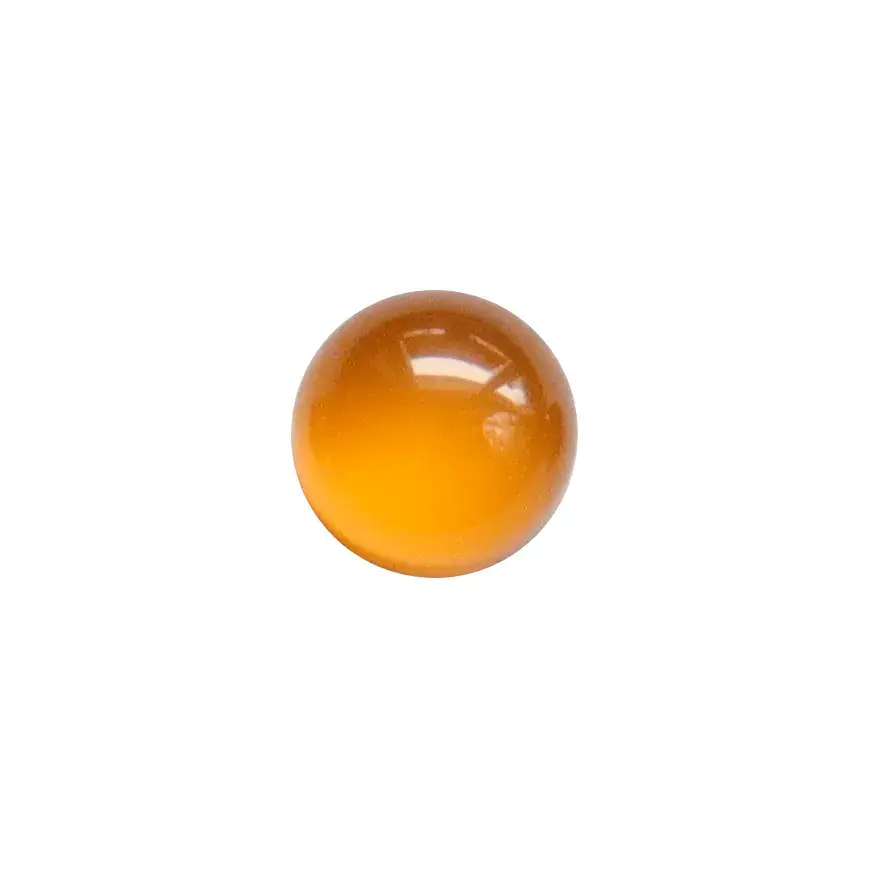 agat żółty 6 mm