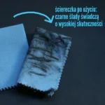 ranking ściereczek do biżuterii - ściereczka przed i po użyciu