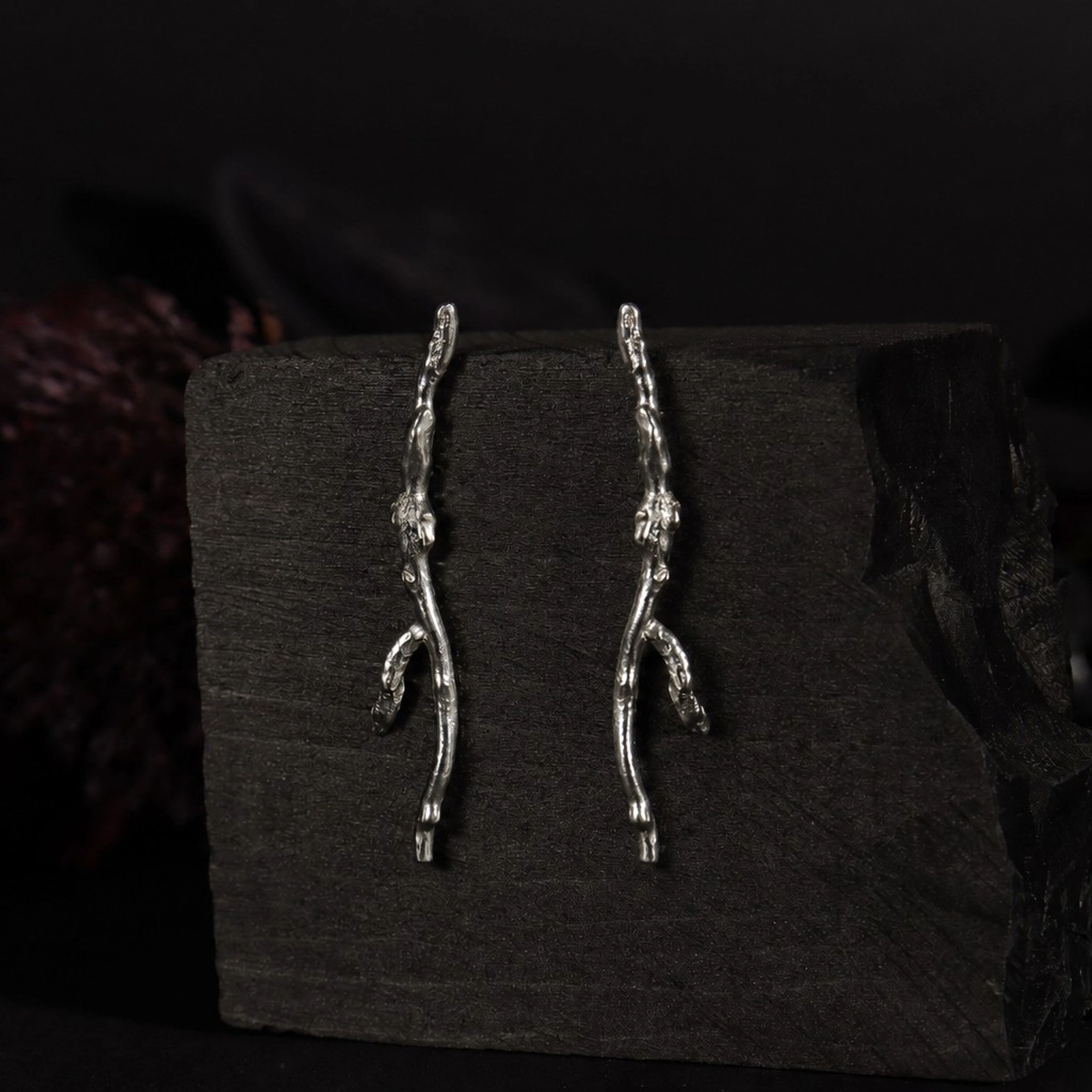 Smukłe kolczyki Twigs